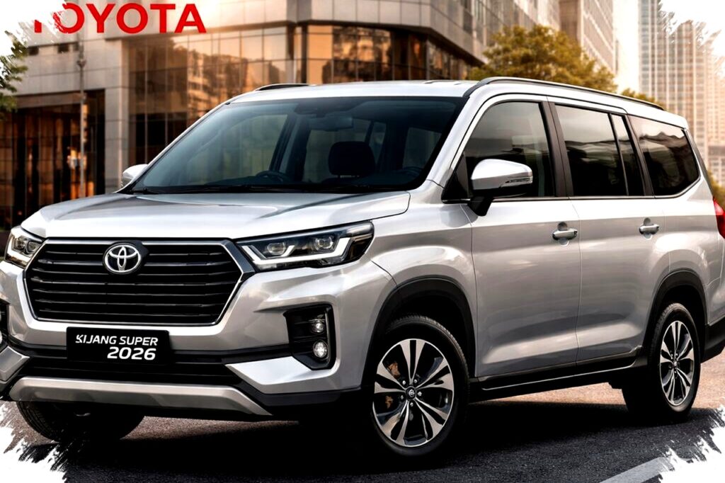 Harga Toyota Kijang Super 2026 Rp280 Jutaan, Mesin 1.8L 140 PS dan 6 Airbag Siap Tantang Dominasi Mobil Keluarga Indonesia