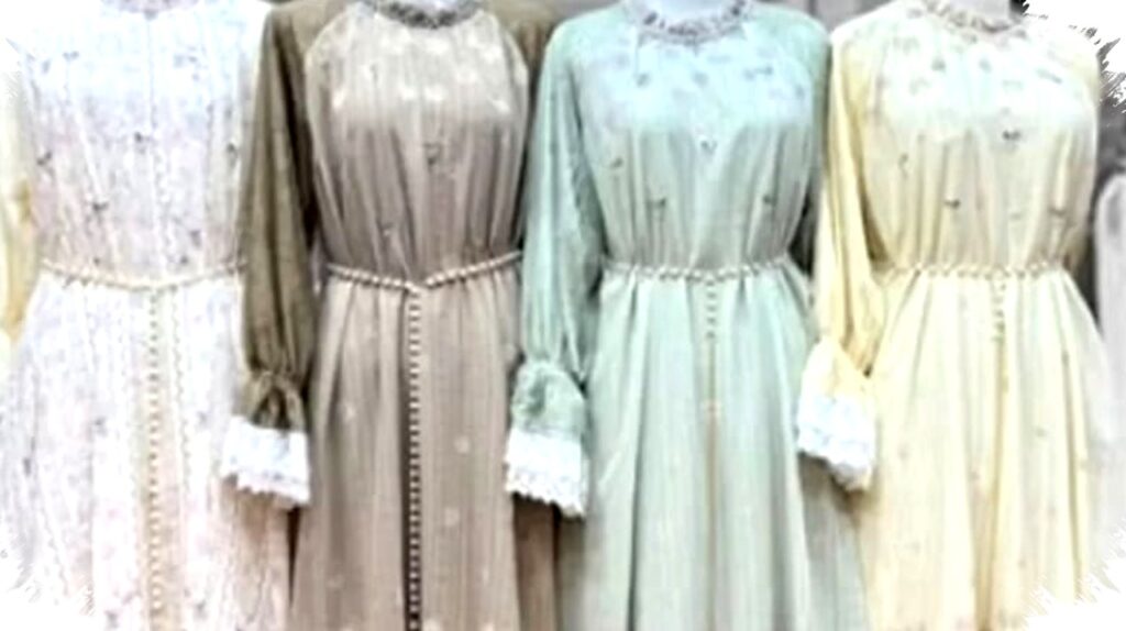 5 Gamis Bini Orang Harga Rp200 Ribuan Bahan Premium Brokat Chantily, Adu Elegan dan Nyaman yang Siap Dominasi Lebaran 2026