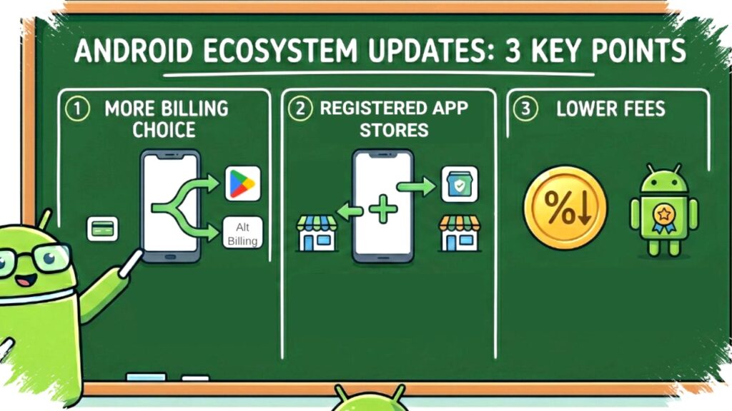 Google Akhirnya Buka Pintu Persaingan, Developer Kini Bebas Pilih Sistem Pembayaran dan Bikin App Store di Android