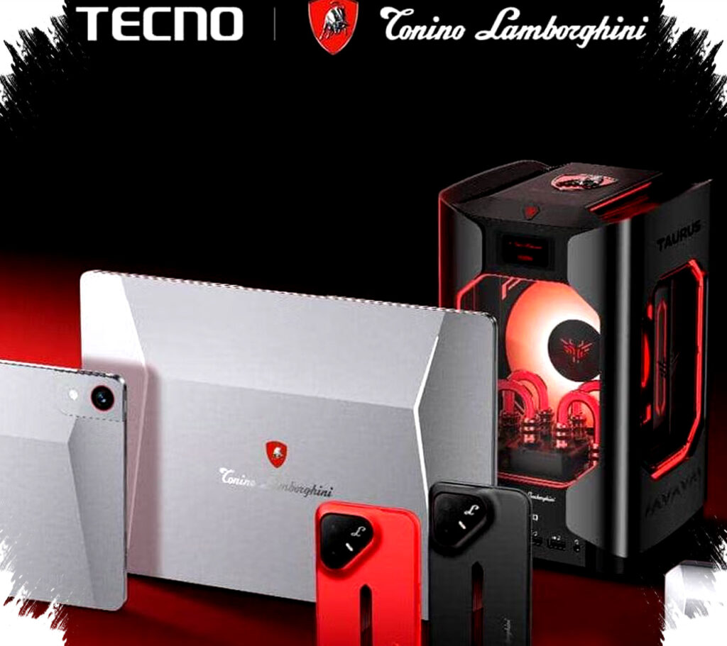 TECNO Hadirkan Kolaborasi Eksklusif Bersama Tonino Lamborghini, Gadget Sporty Berdesain Premium Tantang Pasar Global