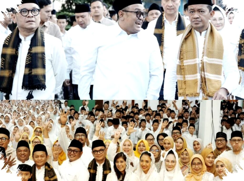 DPD Golkar Jabar Sambut Ketum Bahlil di Safari Ramadhan Sukabumi, Solidkan Peran Pesantren Jaga Pancasila dan Ideologi Bangsa