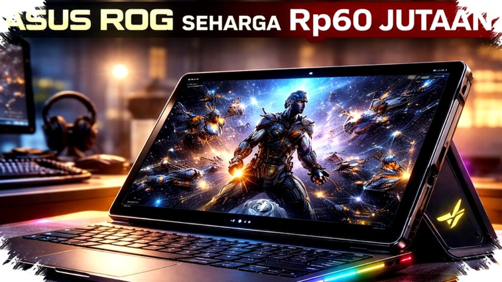 ASUS ROG Flow Z13 KJP Hadir Eksklusif di Indonesia, Tablet Gaming Rp60 Juta dengan Performa Laptop dan Layar 180Hz Terdepan