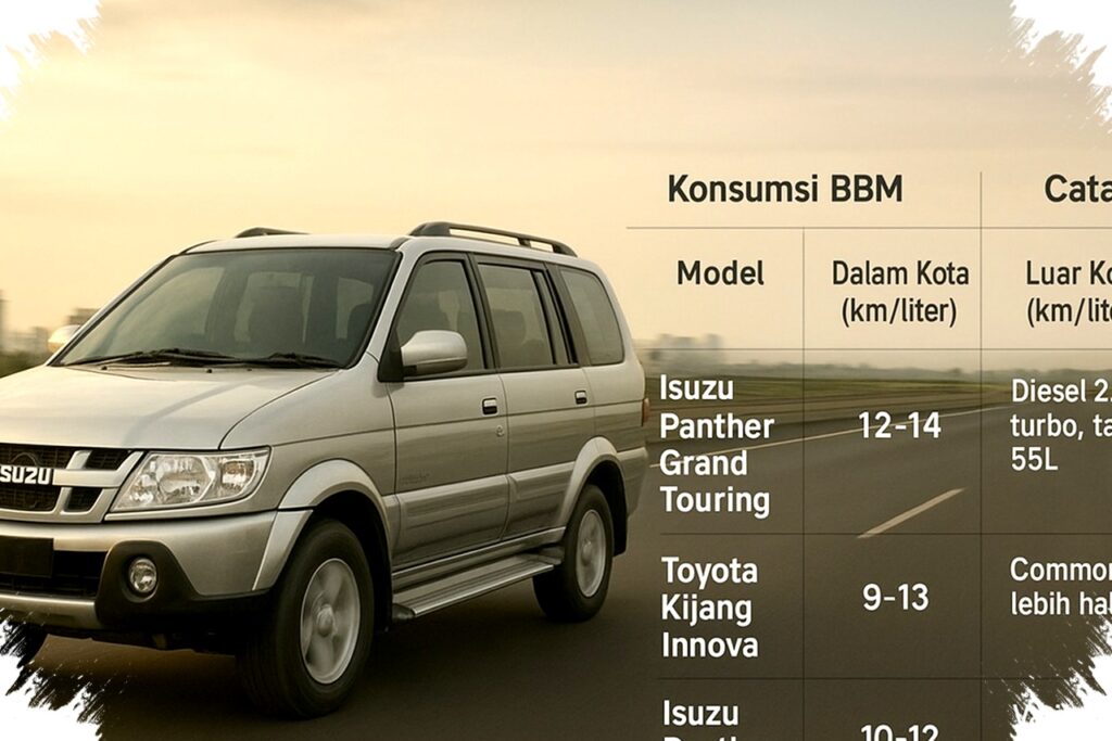 Evolusi Mesin Isuzu Panther Dari Diesel 70 PS Jadi 150 HP Generasi 2026, Tantang SUV Modern Dengan Performa dan Efisiensi Terdepan
