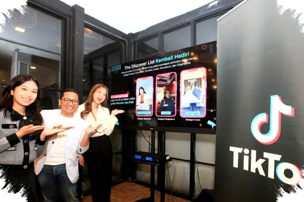 TikTok Umumkan Discover List, 3 Kreator Indonesia Raih Pengakuan Internasional