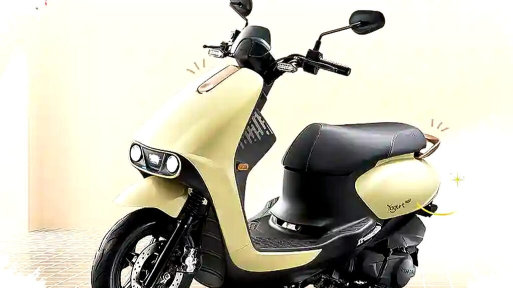 Kymco Yogurt Slim 125 Skutik Imut Pesaing Yamaha Vinoora, Desain Stylish dan Bagasi Raksasa Buat Cewek Kota