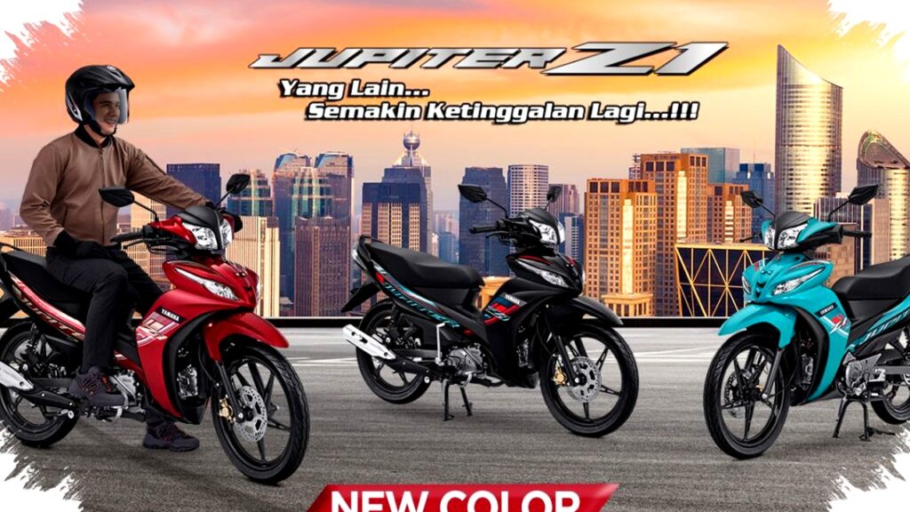 Yamaha Jupiter Z1 Hadapi Persaingan Sengit, Motor Bebek Sporty dengan Performa Andal dan Konsumsi Irit untuk Mobilitas Harian