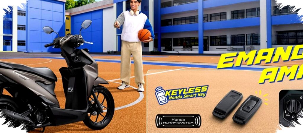 Gak Takut Kehilangan Lagi, Honda BeAT Kini Bawa Fitur Smart Key Bersaing di Kelas Skutik Entry Level