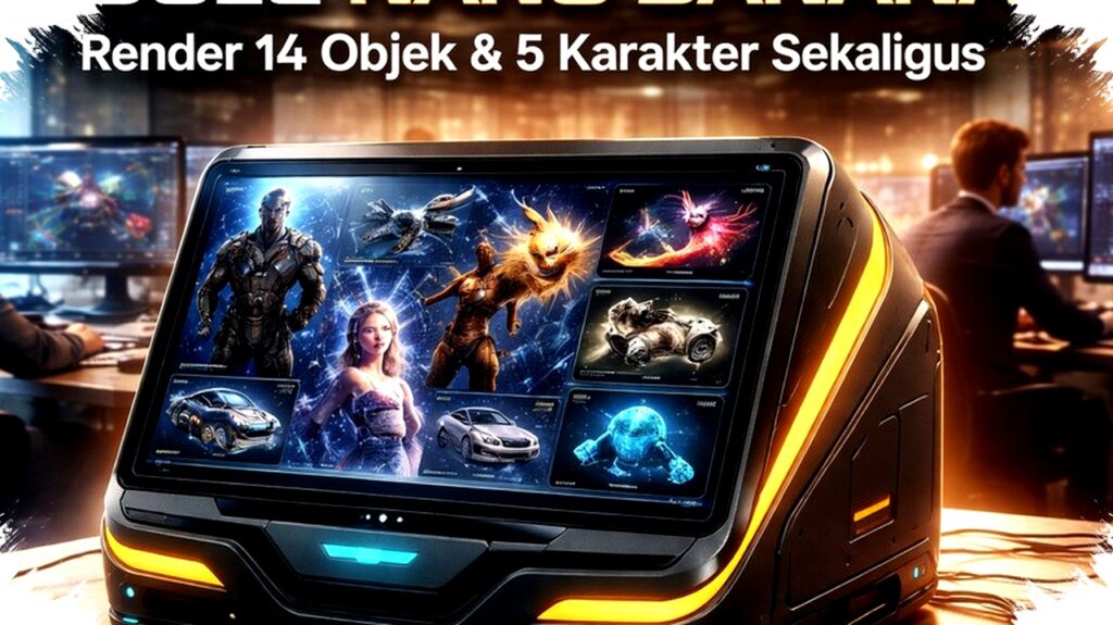 Nano Banana 2 Membalikkan Aturan Rendering Visual, Google Hadirkan Teknologi Memukau yang Tangani 14 Objek dan 5 Karakter Sekaligus