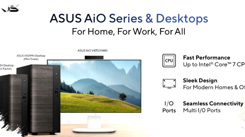 Mengejutkan, Asus V501 dan AiO V400 Tawarkan Desain Super Ringkas dan Performa Intel Andal untuk Segala Kebutuhan