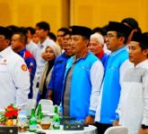 Kapolri dan KSPSI Jabar Gelar Silaturahmi Ramadhan, Bagikan 2.000 Paket Sembako Untuk Buruh dan Anak Yatim