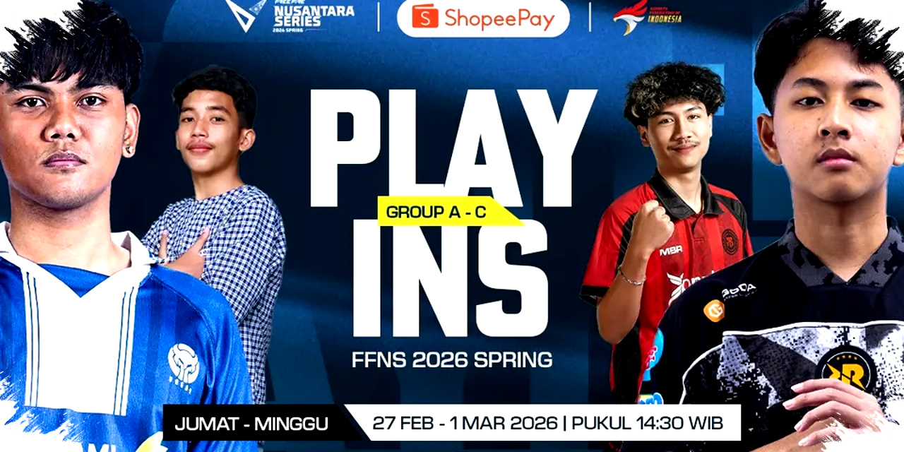 Jalan Menuju FFWS SEA, Sengitnya Pertarungan 36 Tim di Play-ins Free Fire Nusantara Series 2026 Spring Siapa Akan Melaju?