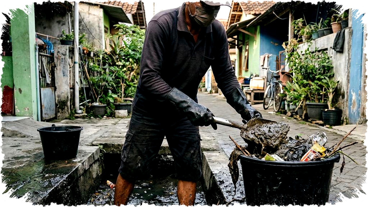 Selokan Kotor Jadi Sarang Tikus Got, Begini Cara Ampuh Bersihkan dan Cegah Bau Tak Sedap dengan Langkah Praktis!