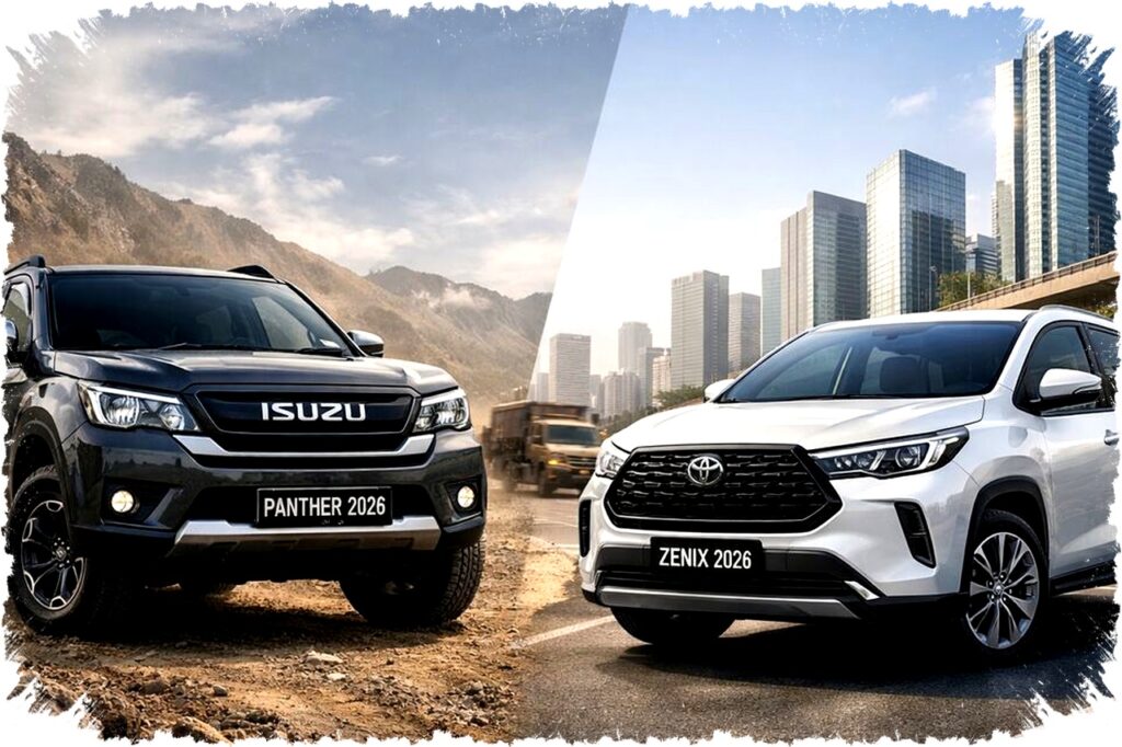 Isuzu Panther 2026 Hadir dengan Torsi Diesel Badak, Toyota Innova Zenix 2026 Tawarkan Hybrid Super Irit, Mana Pilihan Terbaik Anda?