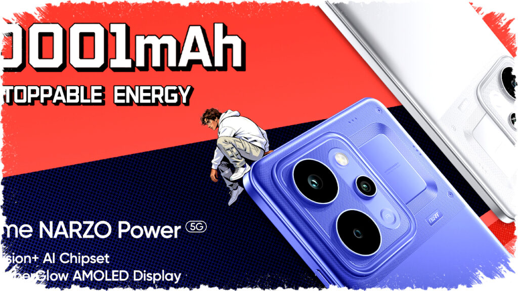 Realme Narzo Power, Monster Baterai 10.001mAh dengan AI Chip dan Layar 144Hz Bawa Standar Baru Smartphone