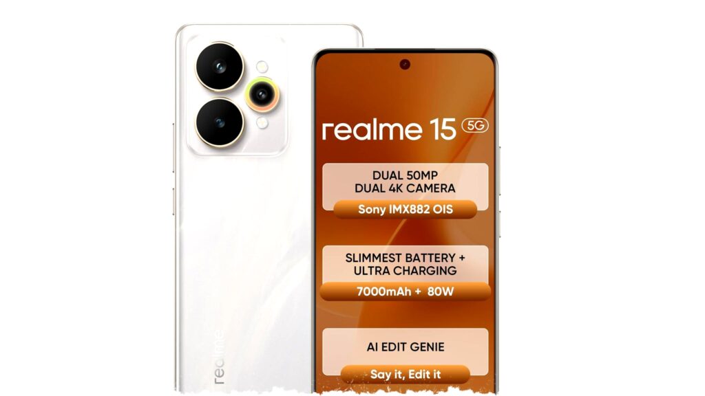 Realme 15 5G Baterai Jumbo 7000mAh Performa Ngebut RAM 12GB Streaming Tanpa Khawatir Lowbat dan Kerja Multitasking Lancar