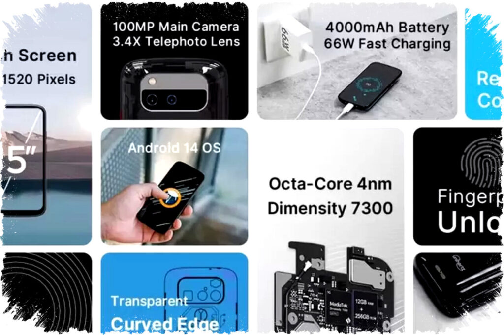 Mini 5G Berperforma Gahar Dalam Genggaman, Unihertz Jelly Max 5G 12GB 256GB Usung Kamera 100MP Android 14 Lengkap