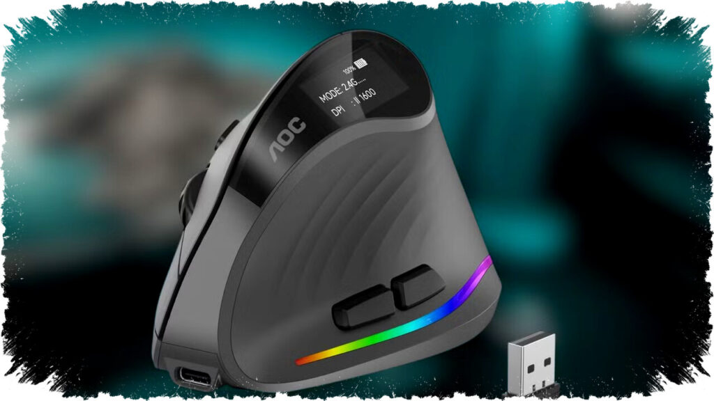 Mouse Ergonomis dengan RGB dan Layar Mini Akhirnya Diskon Terbesar, Pilihan Tepat untuk Kerja Panjang Tanpa Nyeri