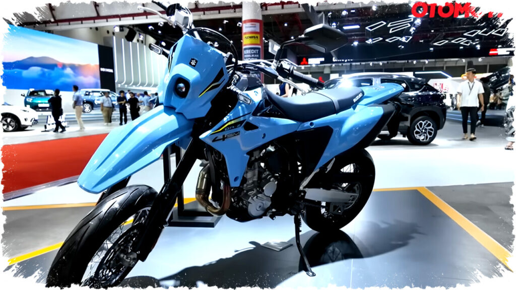 Suzuki DR-Z4S 398cc Muncul di IMS 2026, Moge Dual Purpose Harga Turun di Bawah Rp200 Juta Bisa Jadi Kenyataan?