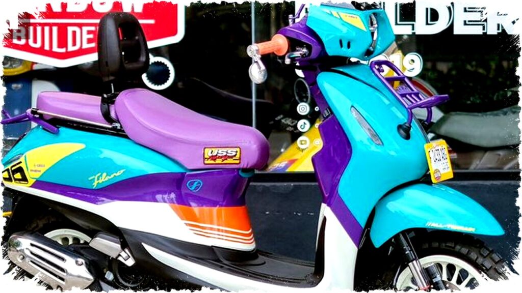 Urban Rally Mewah di Jalanan Kota, Intip Modifikasi Dramatis Yamaha Grand Filano Hybrid yang Menggabungkan Retro dan Modern!