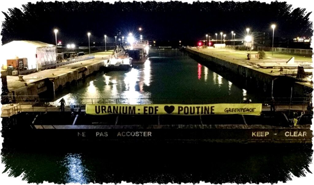 Prancis Tahan Aktivis Greenpeace Blokir Kapal Uranium Rusia, Ketegangan di Tengah Perdagangan Nuklir yang Kontroversial!