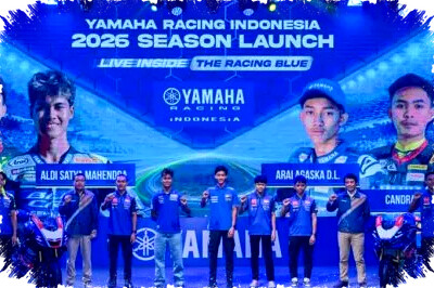 Yamaha Racing Indonesia Meluncur Dengan Target Podium Dunia dan Dominasi Asia Bangun Mimpi Menuju Kemenangan Besar!