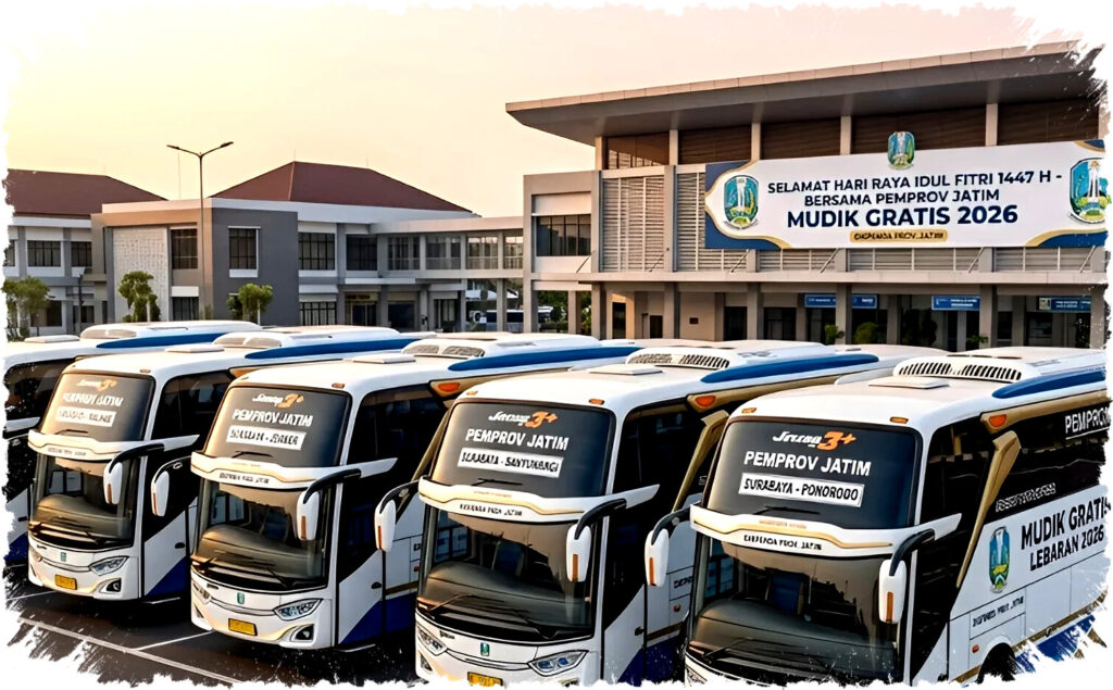 Mudik Gratis Pemprov Jatim 2026 Dibuka, Ribuan Kuota Terbatas Siap Digeruduk Pendaftar, Jangan Sampai Kehabisan!