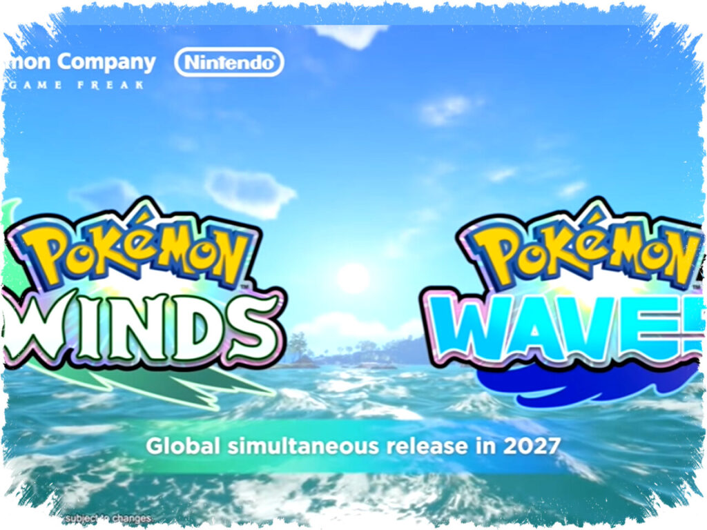 Pokémon Winds dan Pokémon Waves Ungkap Generasi 10, Era Baru Dimulai di Nintendo Switch 2 dengan Starter Unik!