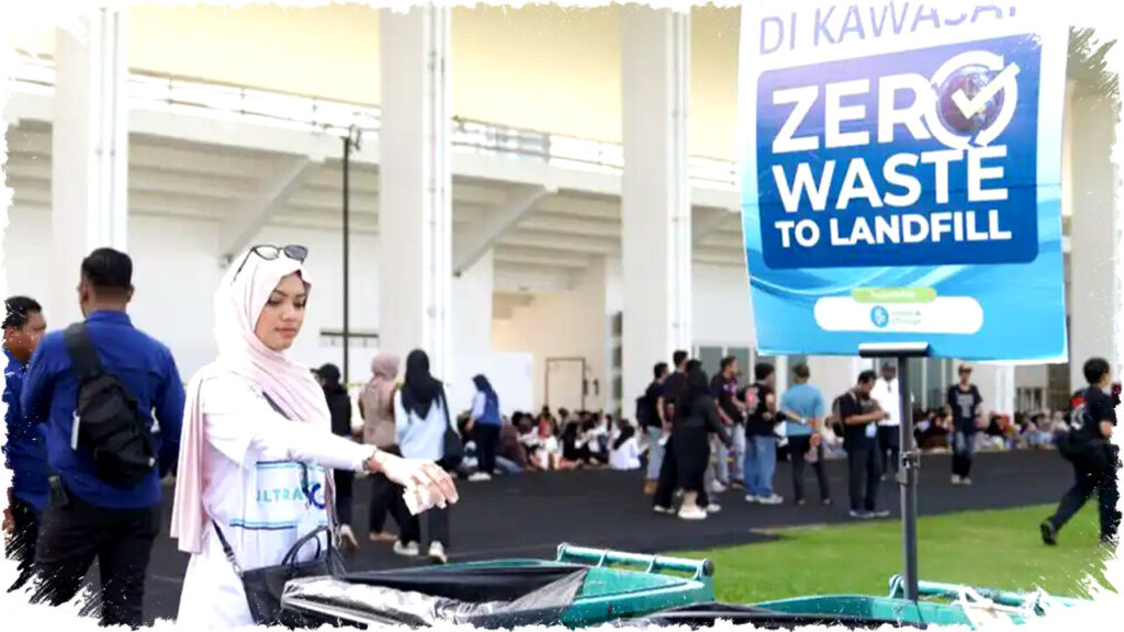 XLSMART Cetak Rekor Pengelolaan Sampah di Ultraverse Festival, Bukti Nyata Konser Musik Ramah Lingkungan Berkelas Internasional