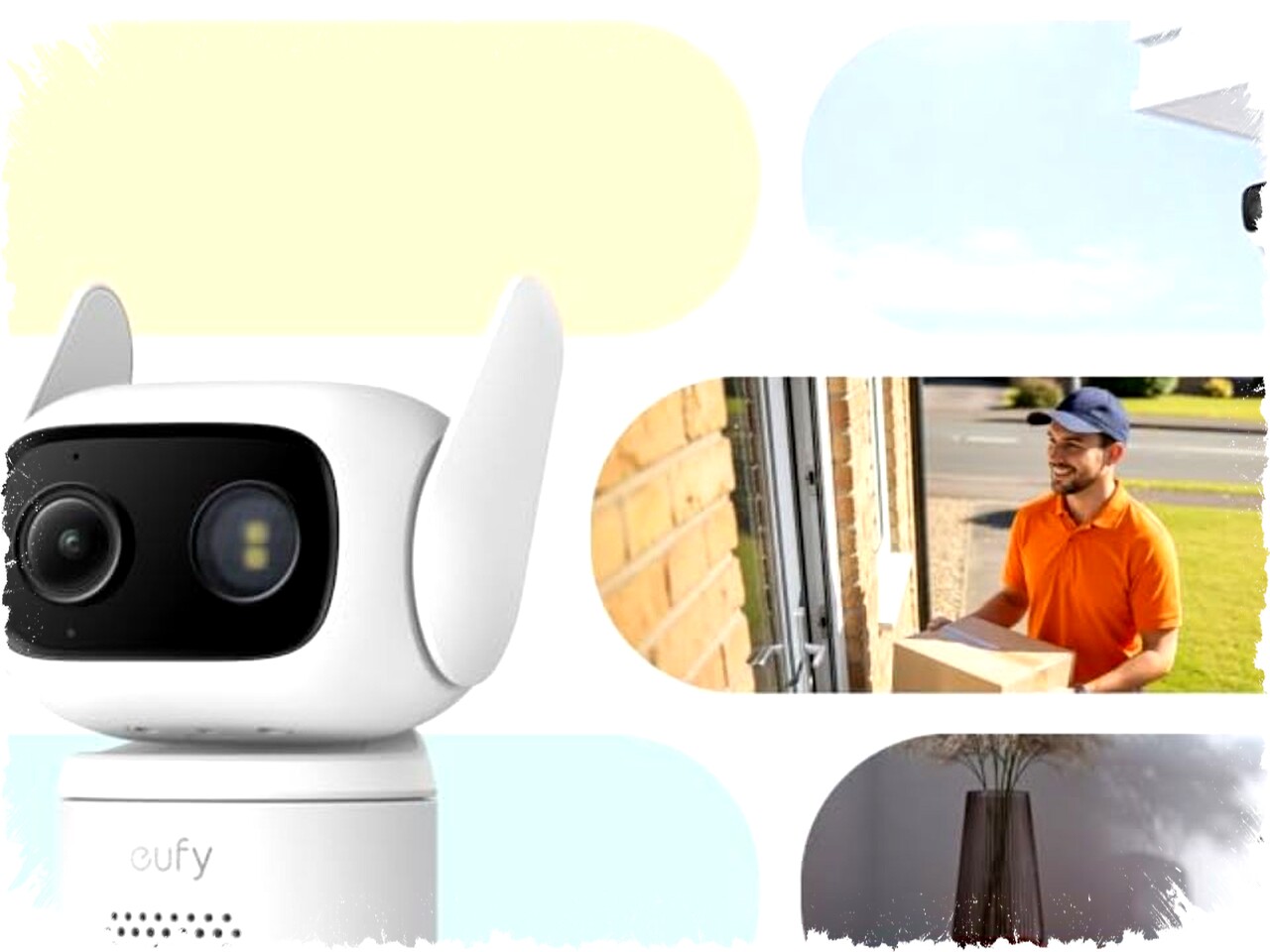 Anker Eufy C31, Kamera Keamanan 360° dengan Dual Antena yang Mampu Lacak Gerak dan Jernih di Gelap Malam