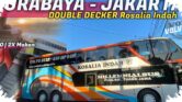 Rosalia Indah Jakarta-Surabaya 2026 Naik Kelas, Pesan Makan di Bus dan Tak Perlu Antre Lagi