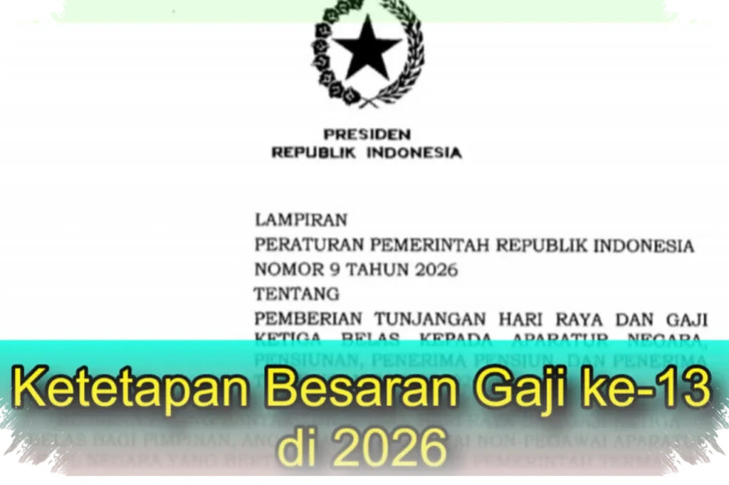 Gaji Ke-13 Cair Mulai Juni 2026, ASN Dan Pensiunan Diminta Siaga Data Administratif