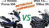 Honda Forza 250 Vs Yamaha XMAX 250, Saat Kenyamanan Mewah Bentrok dengan Karakter Sporty
