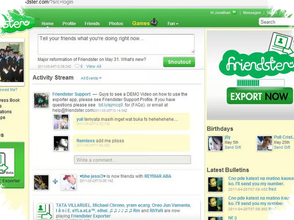 Friendster Bangkit Lagi, Tak Ada Followers dan Harus Tatap Muka Untuk Berteman