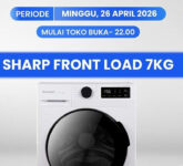 Transmart Full Day Sale 26 April 2026, Mesin Cuci Sharp 7 Kg Turun ke Rp 3,9 Juta