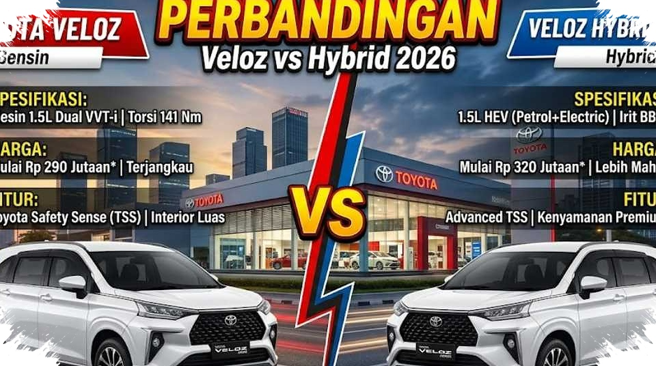 Pajak Veloz Hybrid Ternyata Lebih Tinggi Dari Bensin, Selisihnya Hampir Rp1 Juta Setahun