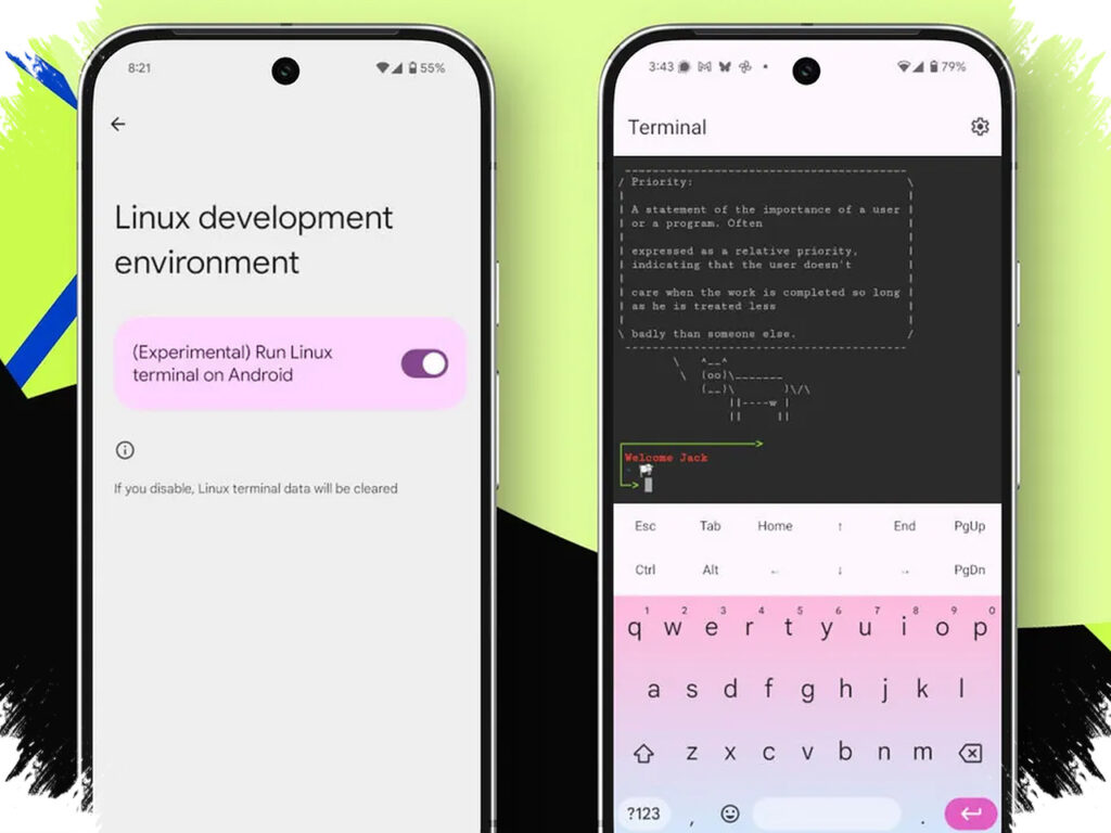 Terminal Linux Android Kini Bisa Digeber Maksimal, Tapi Visualnya Harus Dikurbankan