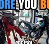 CRF150L atau WR155R untuk Pemula, Tenaga Besar Belum Tentu Jadi Pilihan Paling Aman