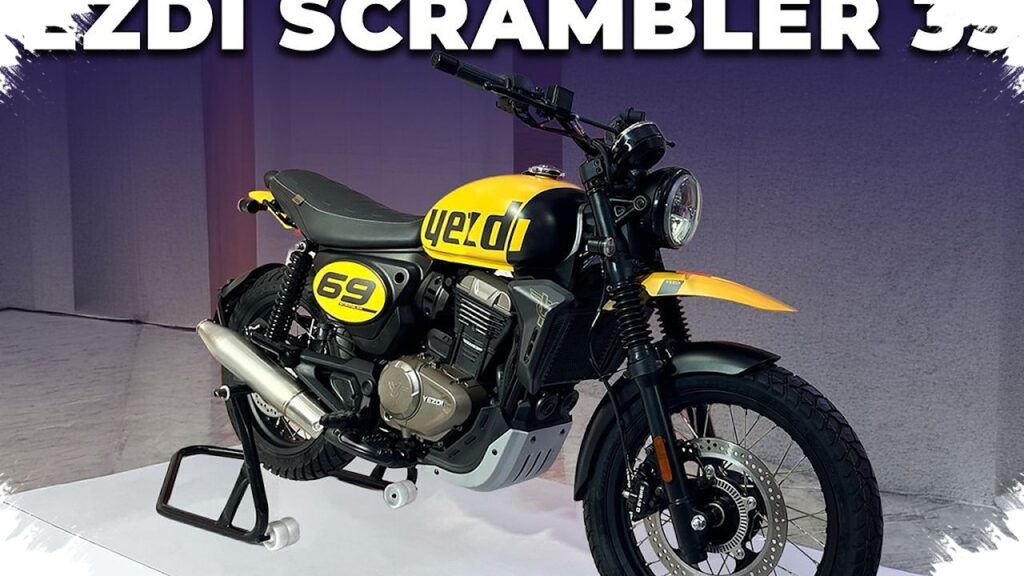 Yezdi Scrambler 350 Meluncur, Mesin 350cc 30 PS Dibanderol Rp 30 Jutaan