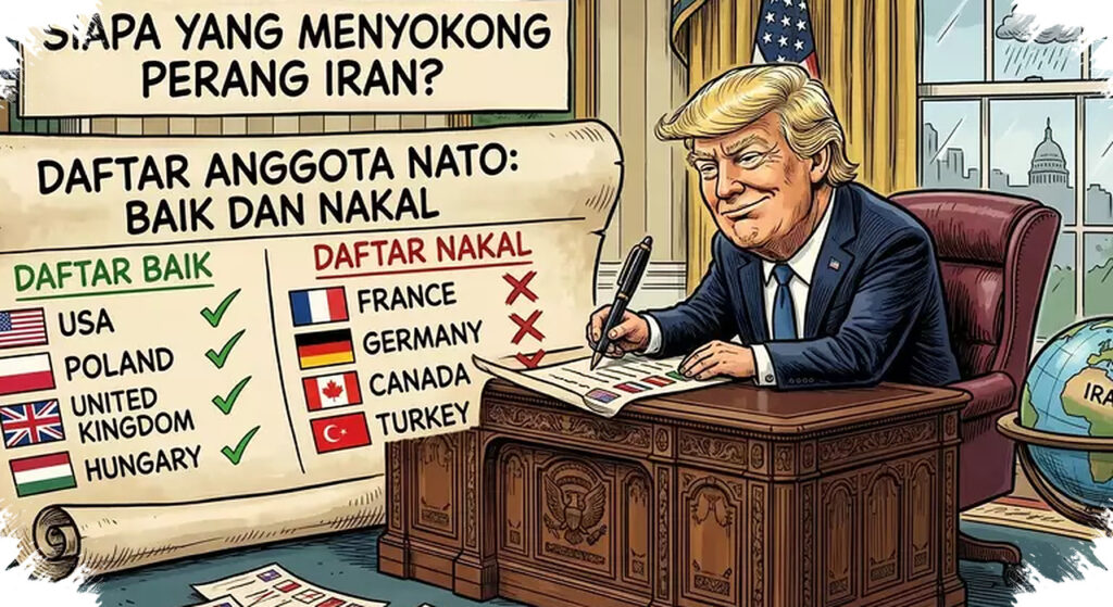 Trump Klasifikasi Sekutu NATO, Teladan Dapat Perlakuan Khusus