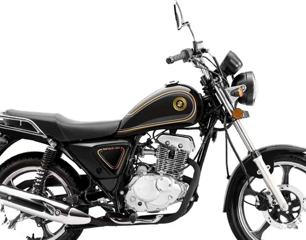 Suzuki QS150 Seperti Thunder yang Bangkit Lagi, Desain Klasik dan Mesin 150cc Menyerang Pasar Retro