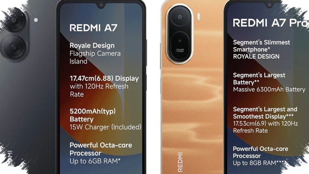 Redmi A7 Dan A7 Pro Rilis, HP Murah Layar 120 Hz Dan Baterai Hingga 6.300 mAh