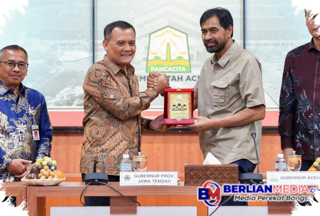 Jateng Dan Aceh Satukan Langkah Ekonomi, Ahmad Luthfi-Muzakir Manaf Teken Kerja Sama Rp 1,06 Triliun