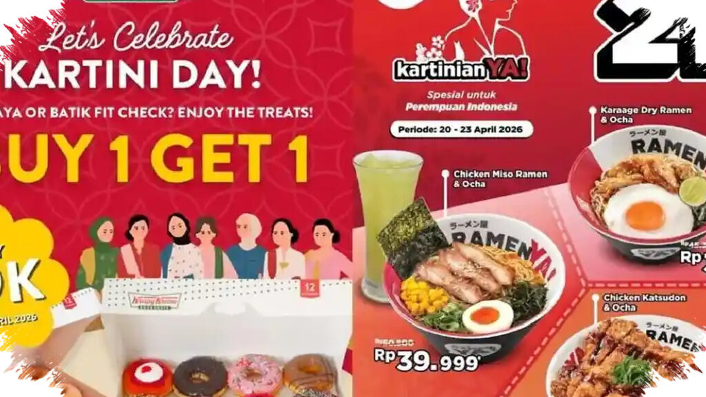 Saatnya Jajan! 7 Promo Hari Kartini 2026, Dari Beli 1 Gratis 1 hingga Cashback Rp100 Ribu