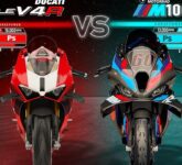 Ducati V4 R Vs BMW M 1000 RR, 218 Hp Sama Tapi Karakternya Berlawanan Total!