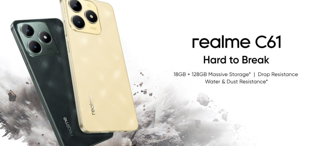 Realme C61 Rp1 Jutaan Bawa Kamera 50 MP Dan RAM 8 GB, Harga Murah Tapi Fitur Tidak Main-Main
