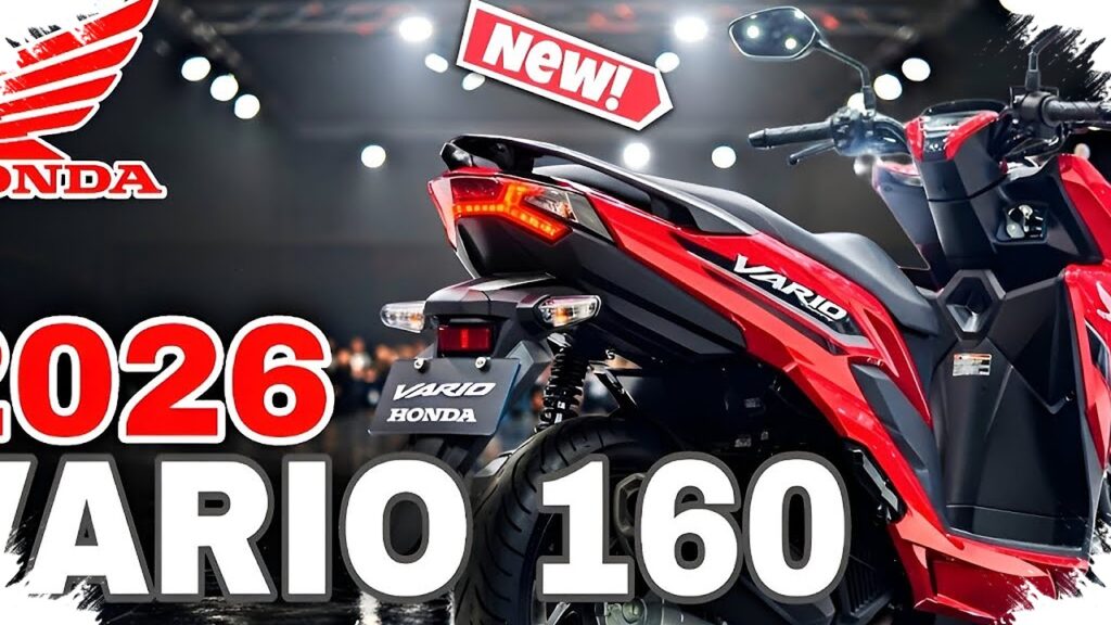 Honda Vario 160 CBS 2026 Terasa Naik Kelas, Desain Makin Tajam Fiturnya Makin Masuk Akal
