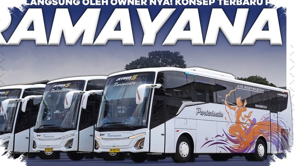 PO Ramayana Tambah Tiga Jetbus 5 SHD Single Glass, Livery Baru Dan Sasis Hino RM 280 ABS Makin Serius