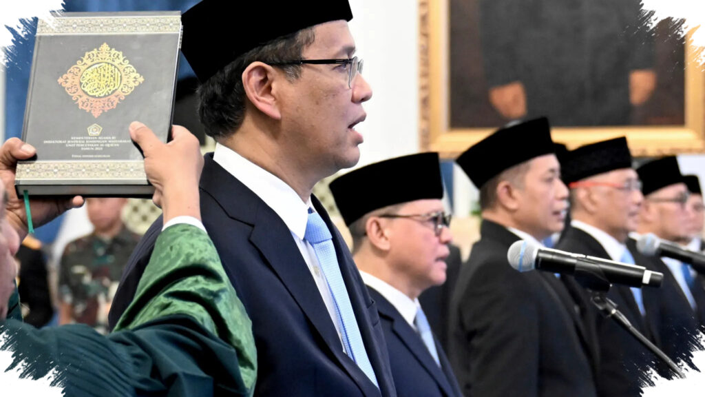 Purbaya Lantik Lima Pejabat Eselon II, Tegaskan Bos Harus Jadi Contoh di Tengah Krisis Kepercayaan Dunia