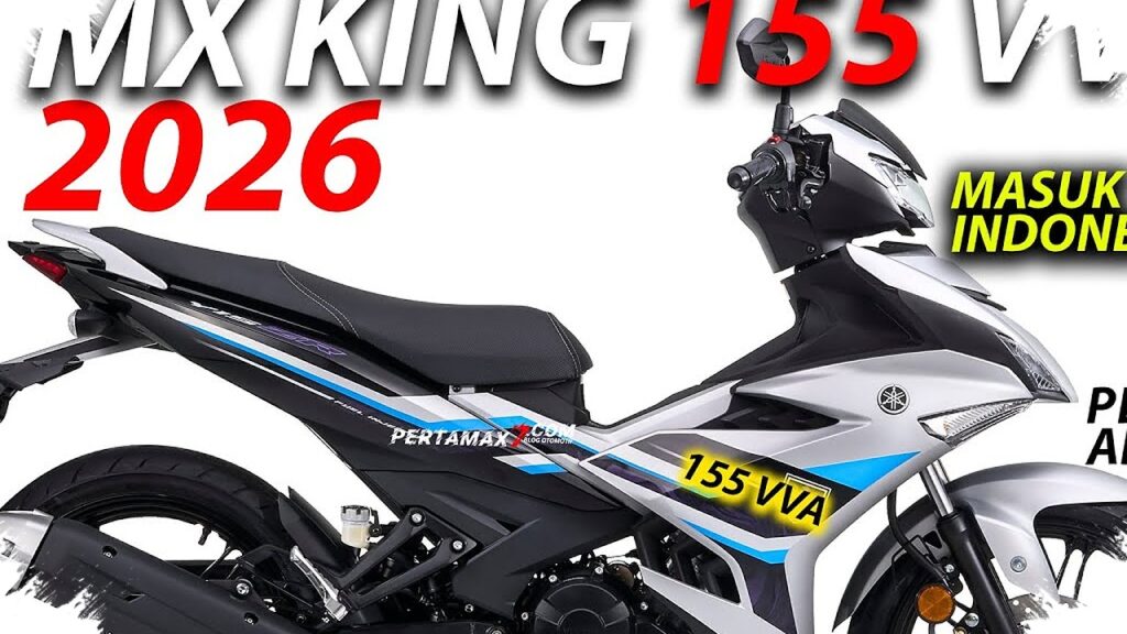 Yamaha MX King 2026 Resmi Hadir, Warna Barunya Sulit Diabaikan Mesin 150cc-nya Tetap Buas