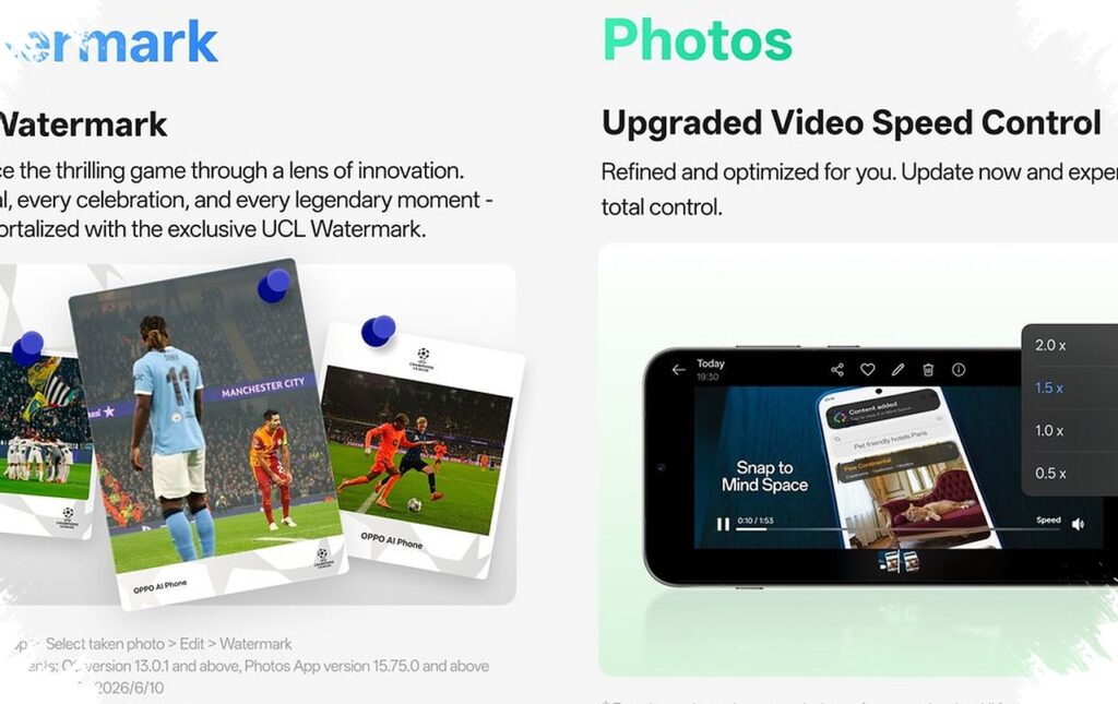 ColorOS April 2026 Hadirkan Watermark UEFA, Fitur Musiman yang Hanya Bertahan Sampai 10 Juni